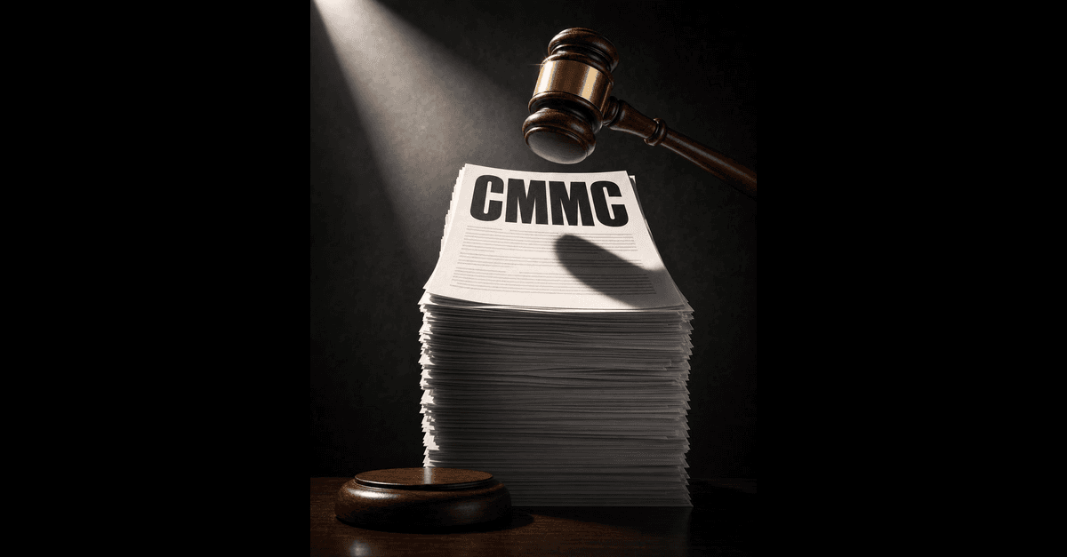 CMMC Has a Lot in Common With Going to Court