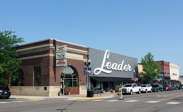 Cambridge, Isanti County skyline