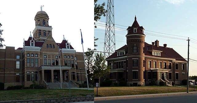 Le Center, Le Sueur County skyline