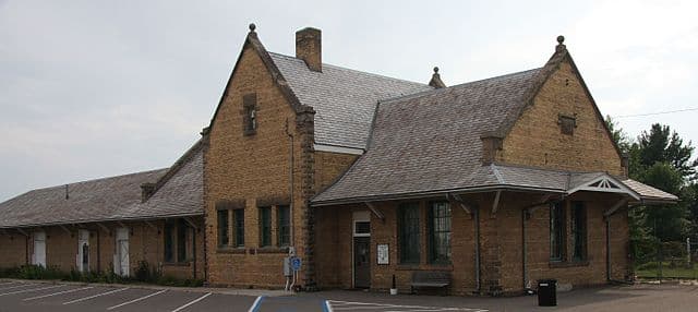 Princeton, Mille Lacs County skyline