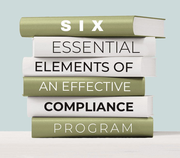 6 Elements of a Compliance Program cover