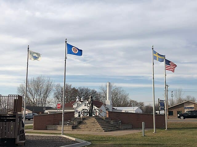 Chisago City, Chisago County skyline