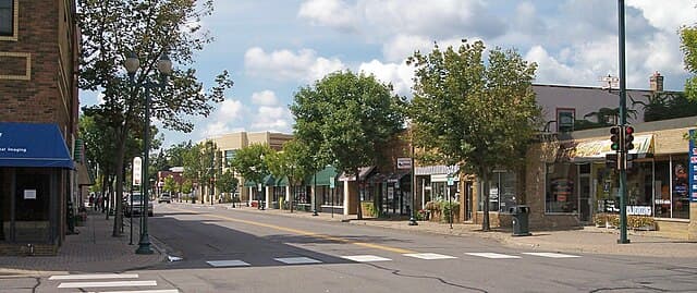 Hopkins, Hennepin County skyline